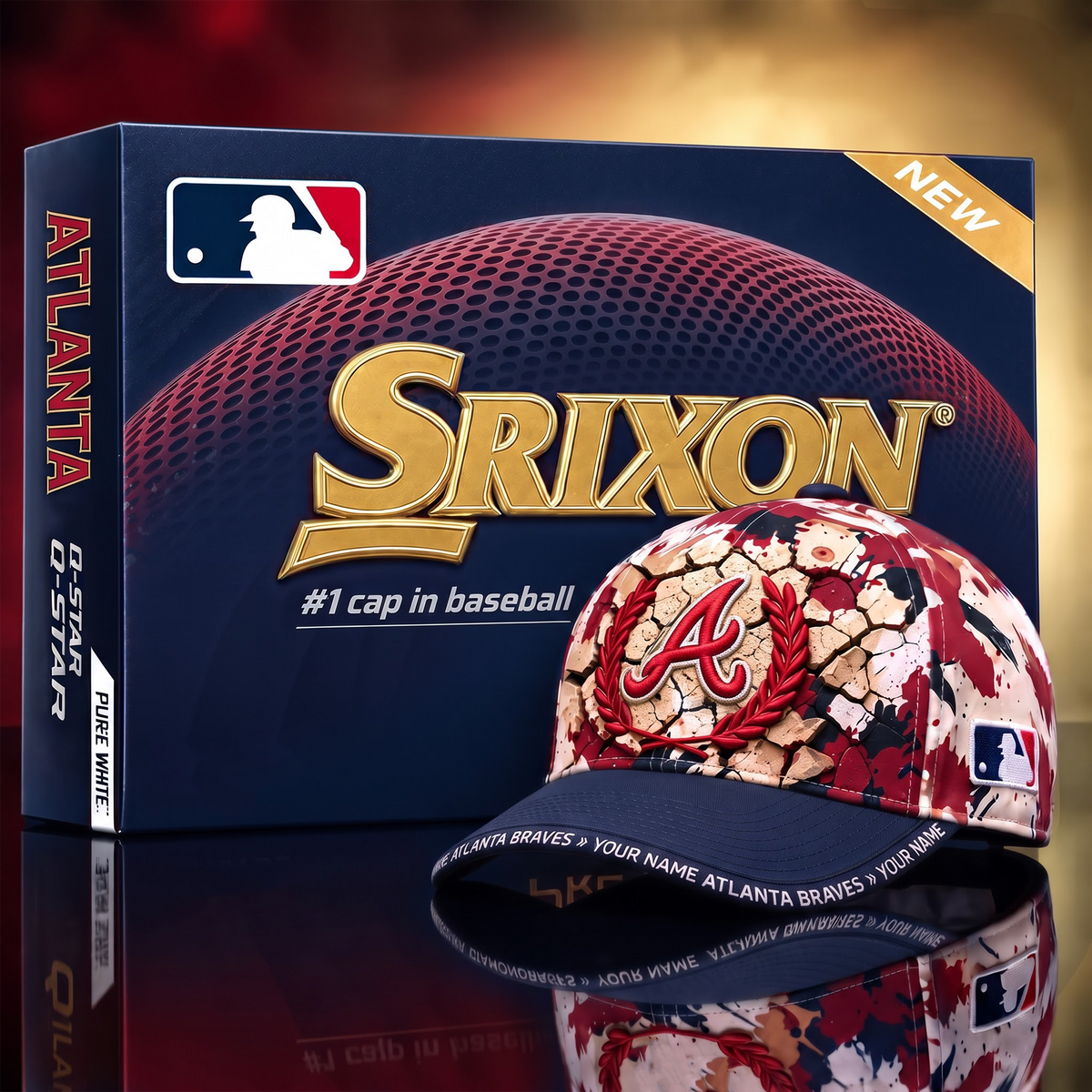 AB x Custom MLB Srixon Baseball Cap
