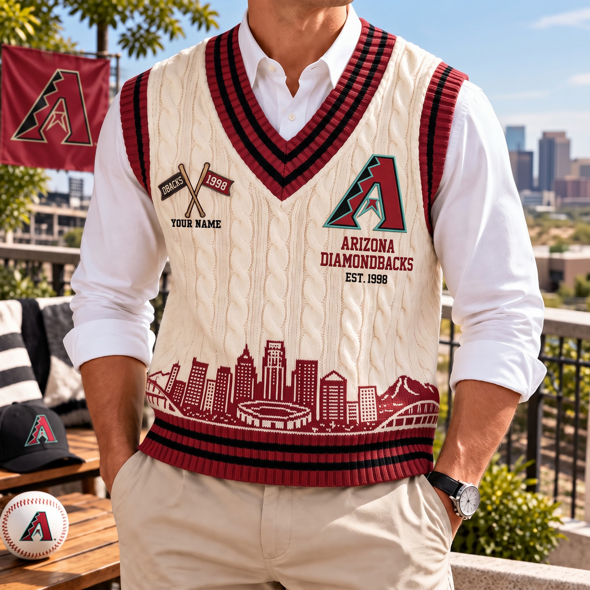 AD x Premium MLB Heritage Sweater Vest
