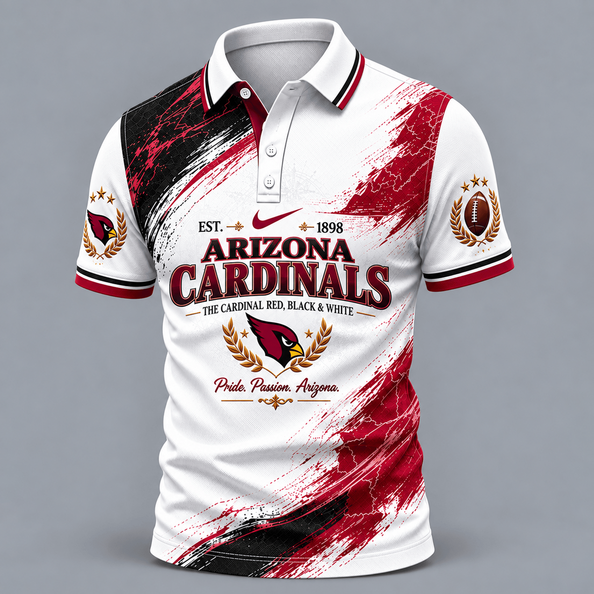 ARI X Premium NFL Classic Fan polo