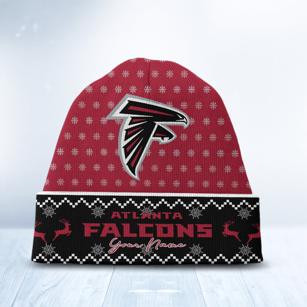 ATL x NFL Customized Beanie Hat Christmas DatND DVT