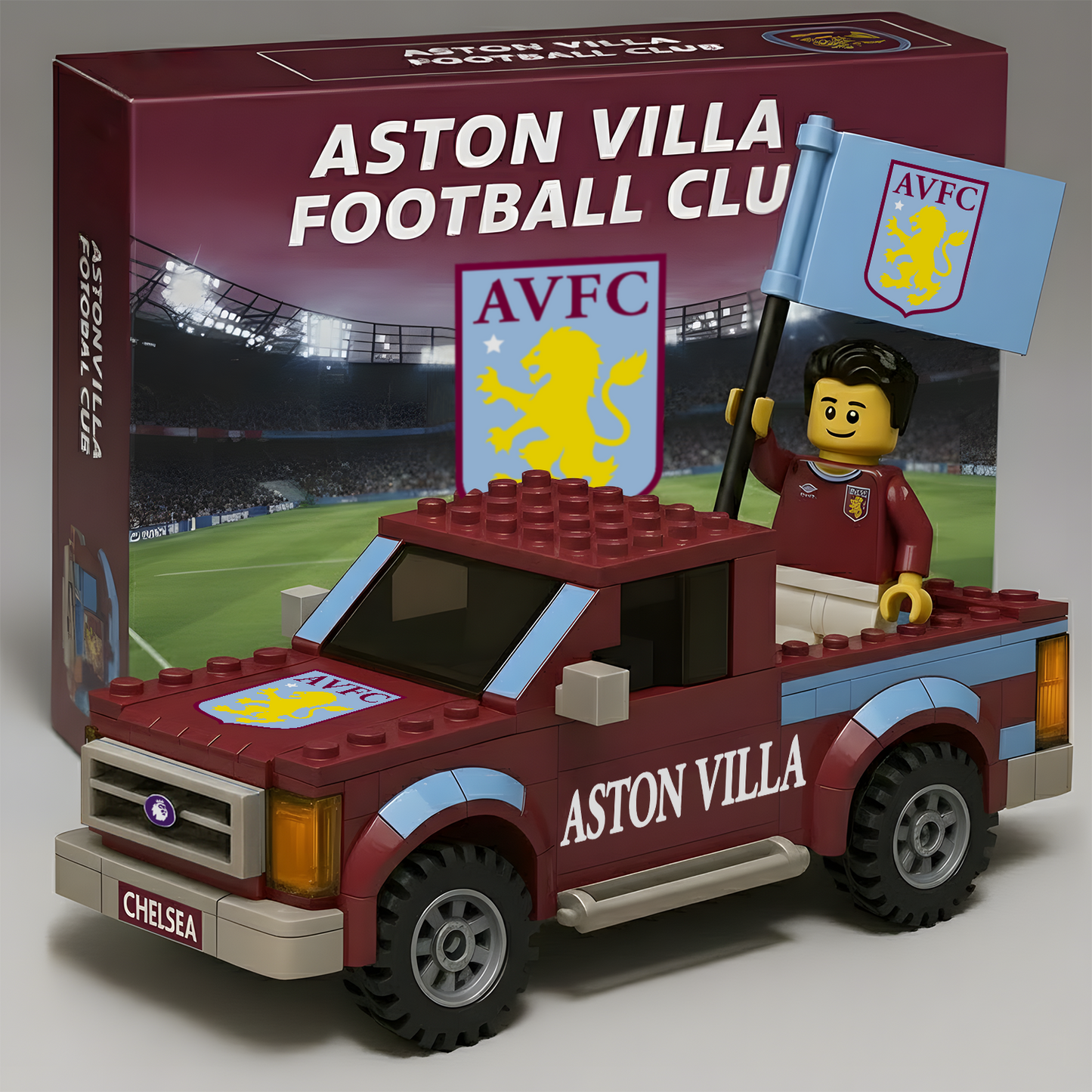 AVL x EPL Building Blocks Truck Toy Set DatND DVT