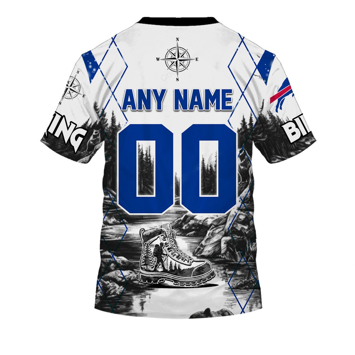 BB x NFL Hiking 3D Hoodie DDT CTND