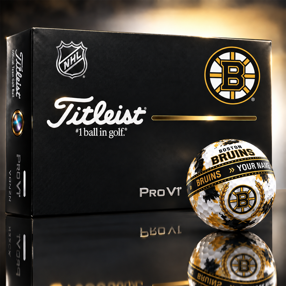 BB x Premium NHL Titleist Pro V1 Golf Ball Set