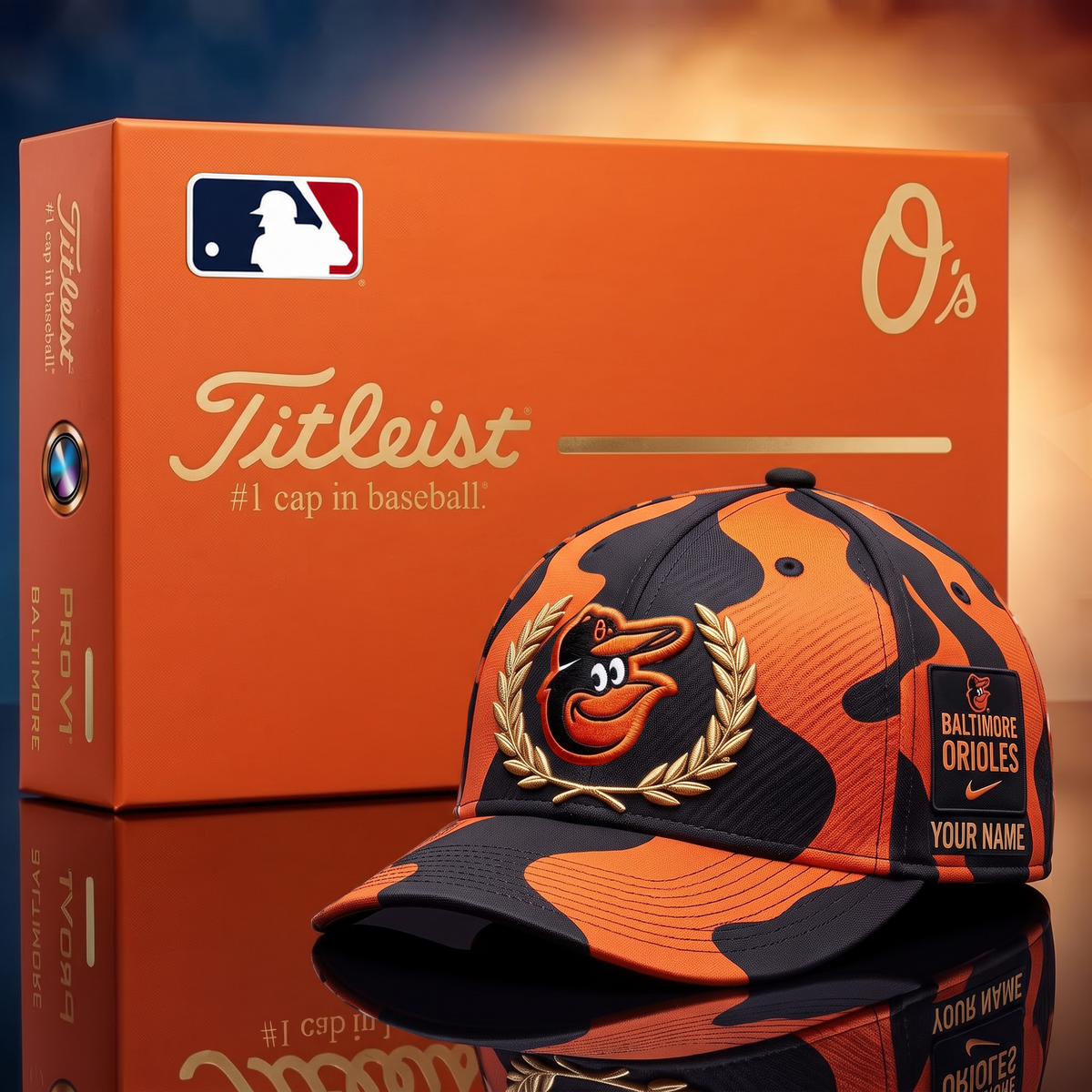 BO x MLB Team Titleist Baseball Cap with Display Box