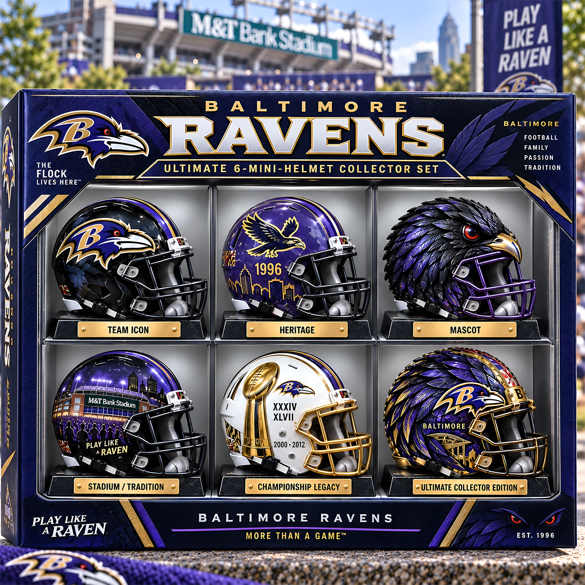 BR x Premium NFL Mini Helmet Collection