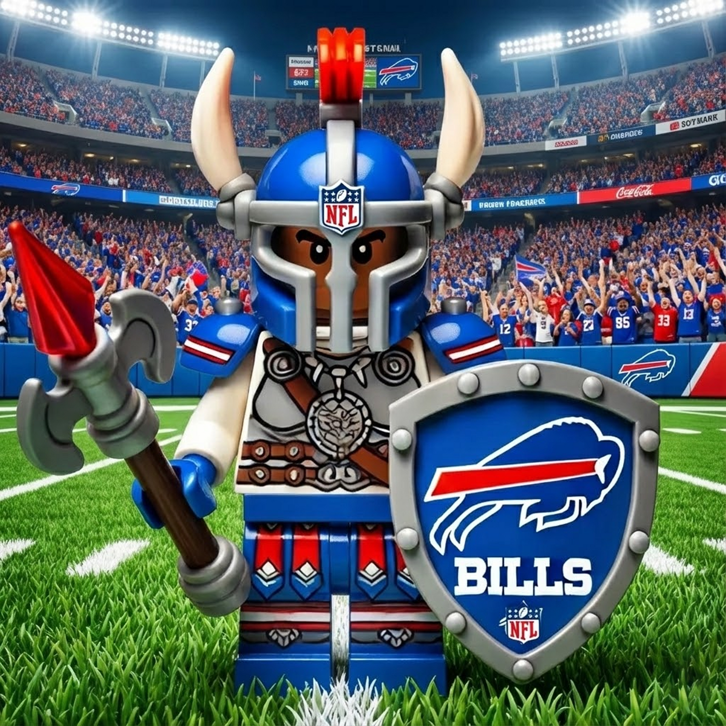 BUF X NFL NFL Football Team Acrylic Plaque 0412 NAK NHT