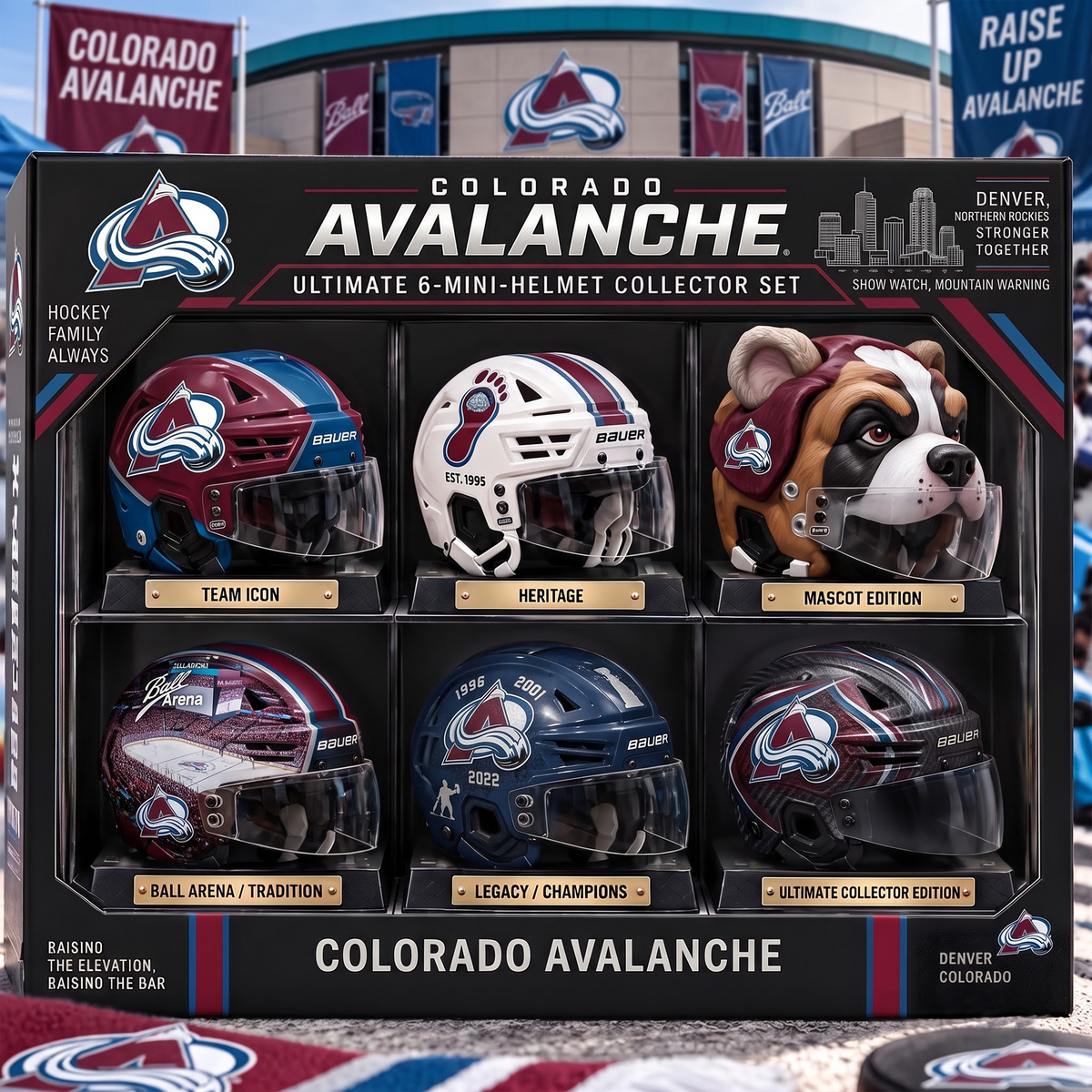 CA x Premium NHL Mini Helmet Collection