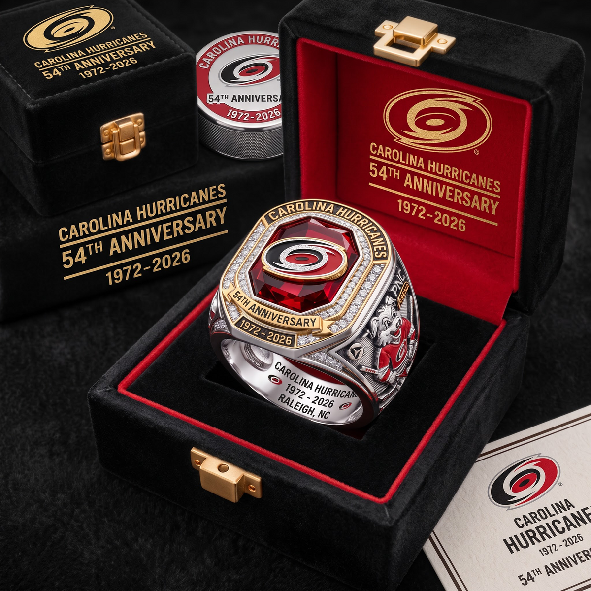 CAR X NHL Anniversary Ring Box Set