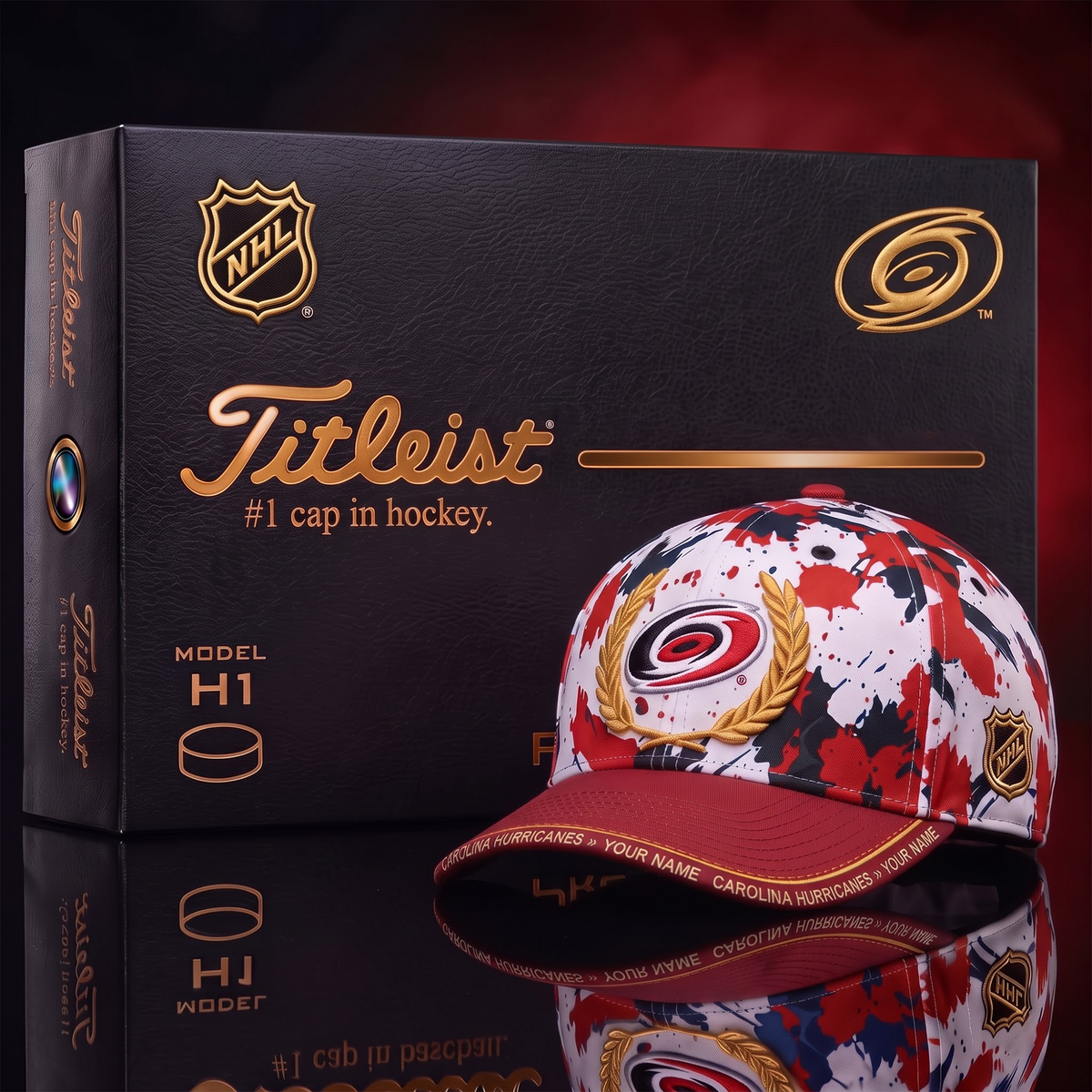 CAR X Premium NHL Titleist Baseball Cap with Gift Box