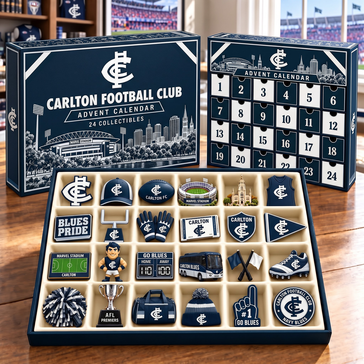 CAR x Premium AFL Team Christmas Advent Calendar