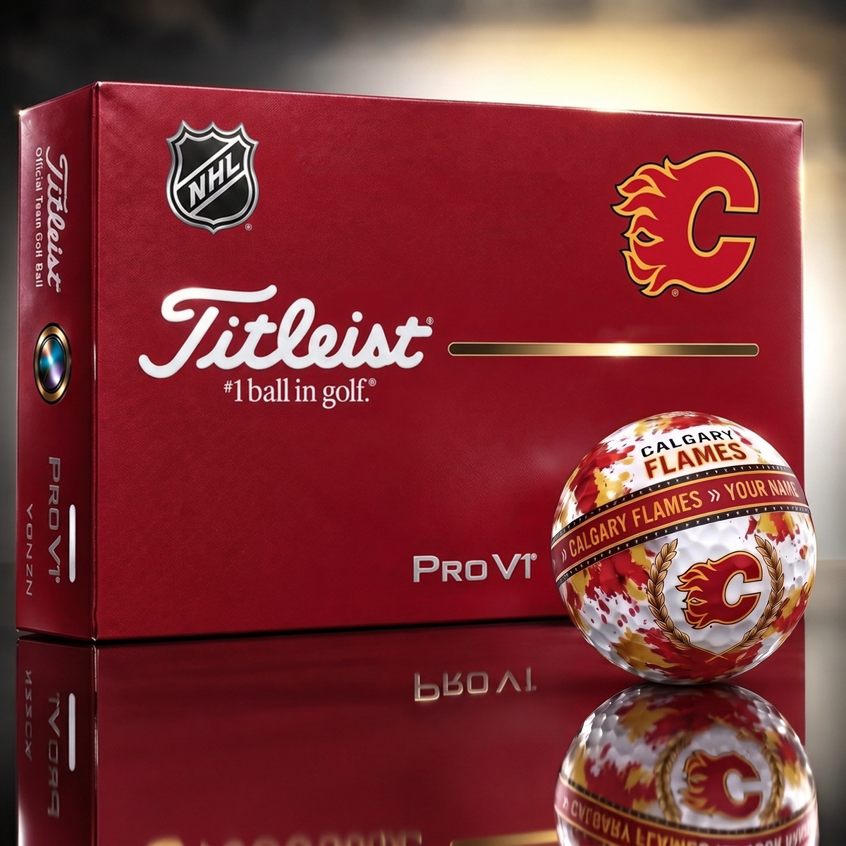 CF x Premium NHL Titleist Pro V1 Golf Ball Set
