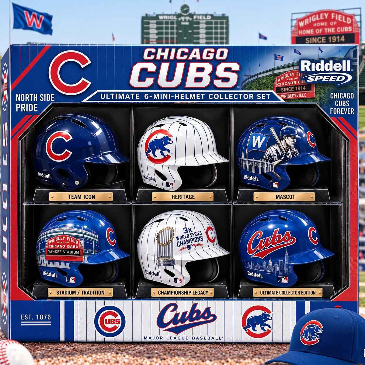 CHC x Premium MLB Mini Helmet Collection