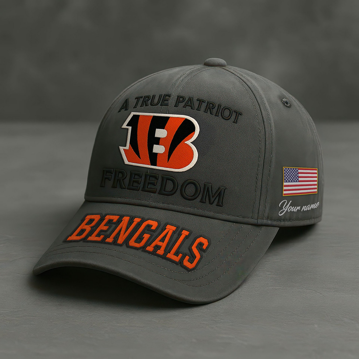 CIN Premium NFL A True Patriot Cap DDT CTND