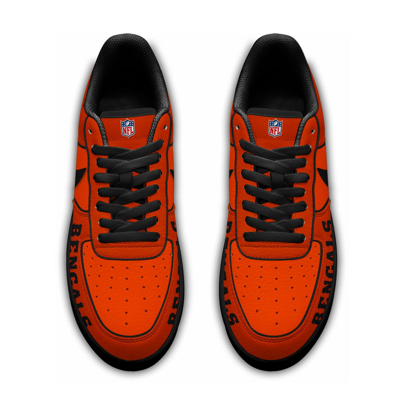 CIN Premium NFL Custom AF1 Shoes DDT CTND