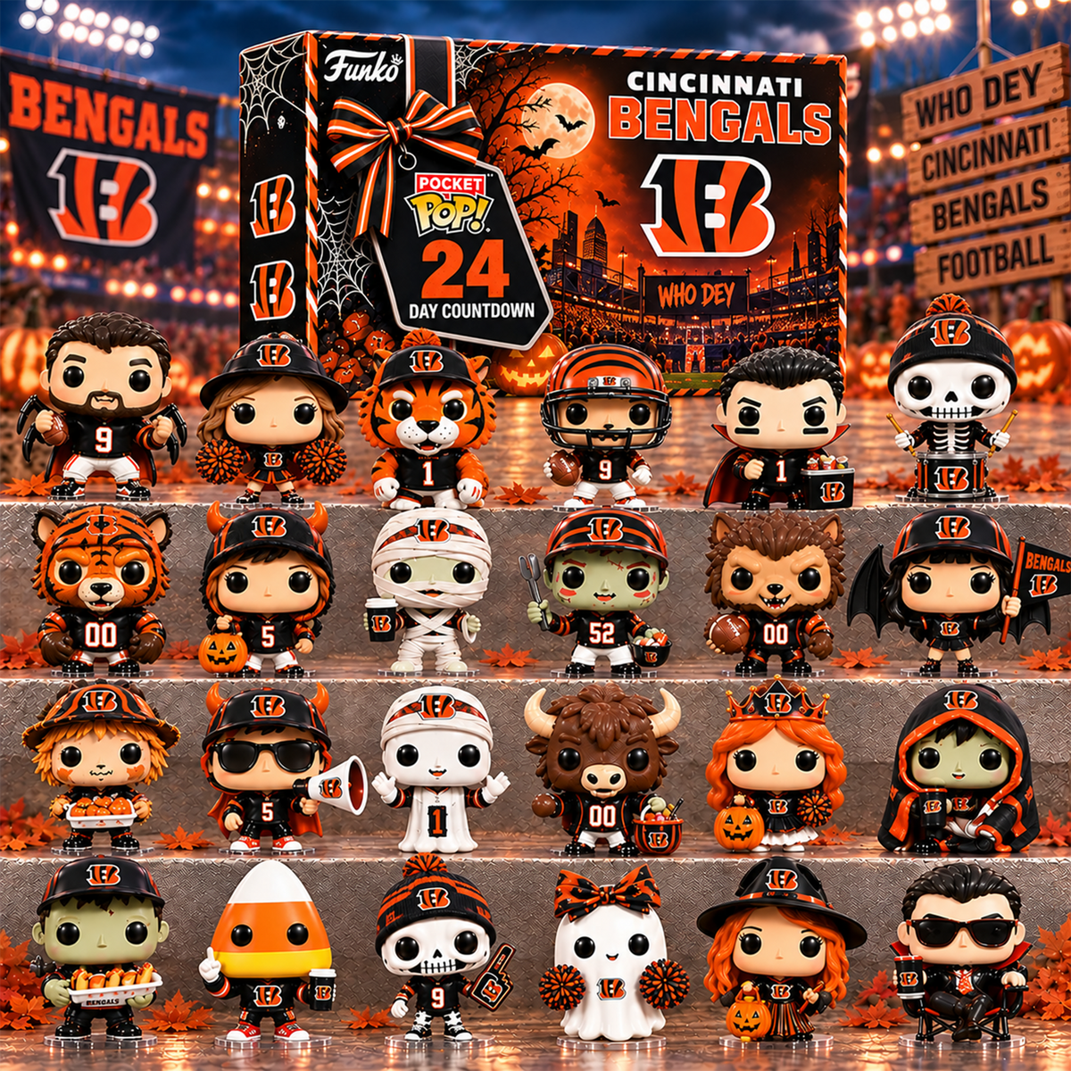 CIN x Premium NFL Halloween Advent Calendar