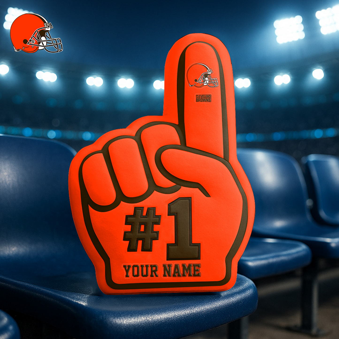 CLE x NFL Customized Shaped Pillow Christmas DATND TANTD