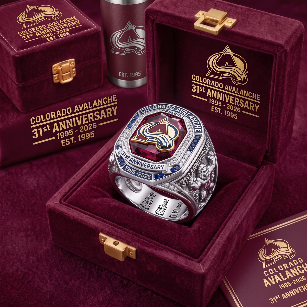 COL X NHL Anniversary Ring Box Set