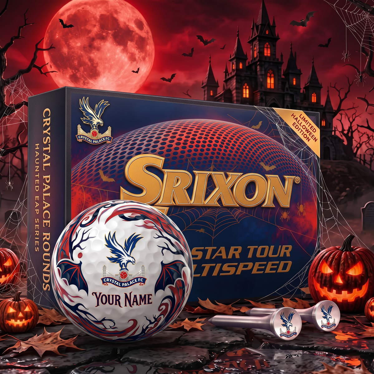 CRY X Premium EFL Halloween Golf Ball Limited Edition