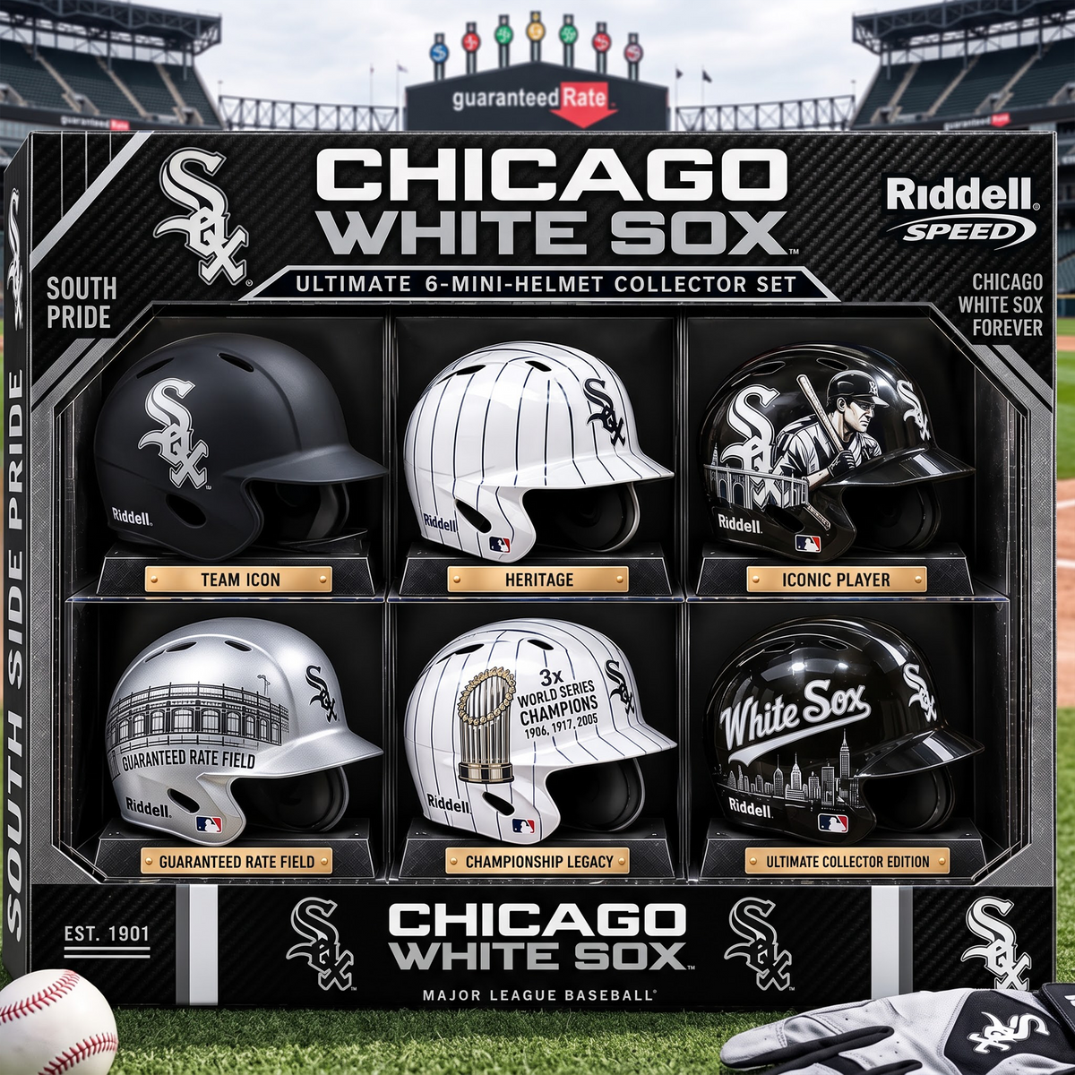 CWS x Premium MLB Mini Helmet Collection