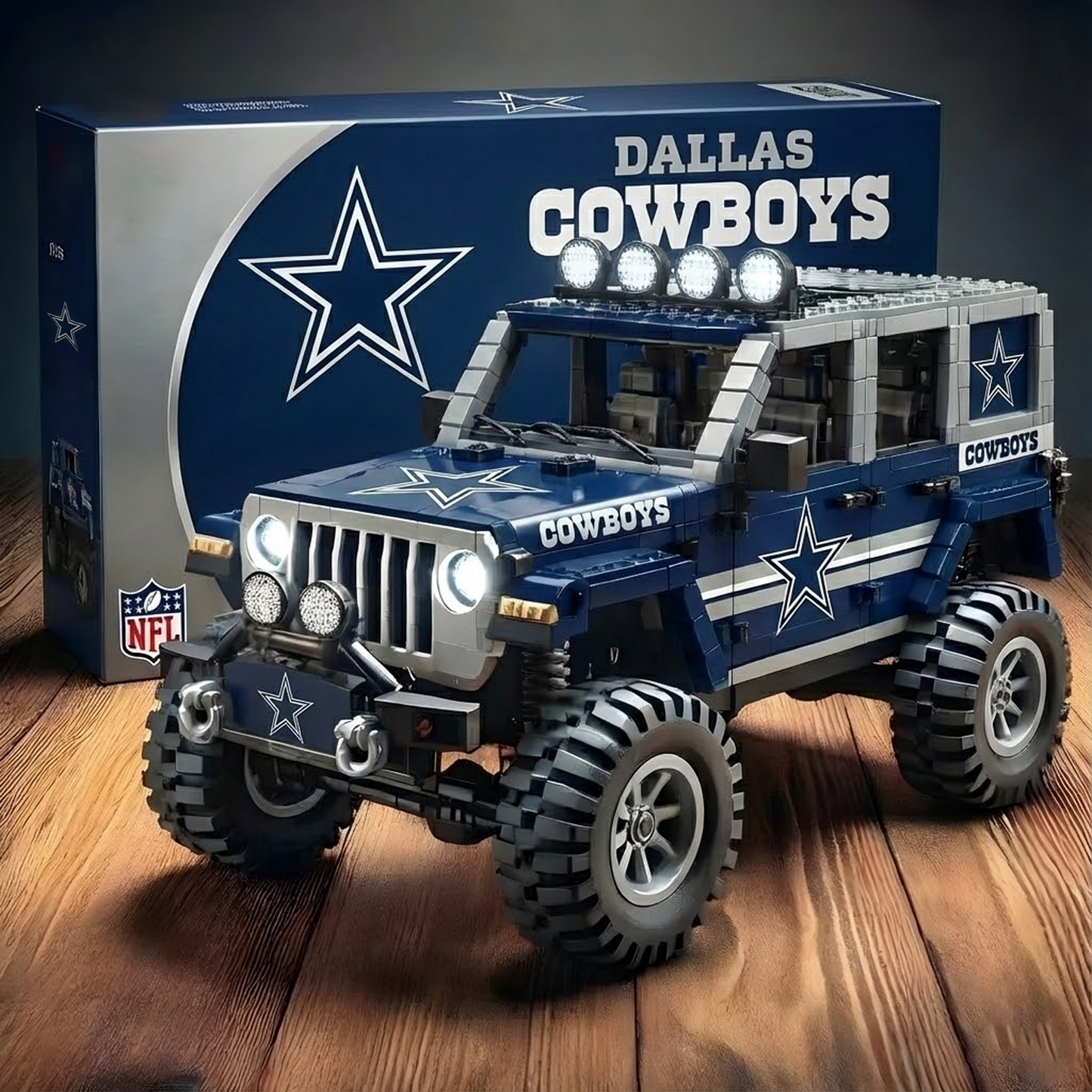 DAL X NFL Series Guardian Off-Road Vehicle Model Toy V1 NAK NHT
