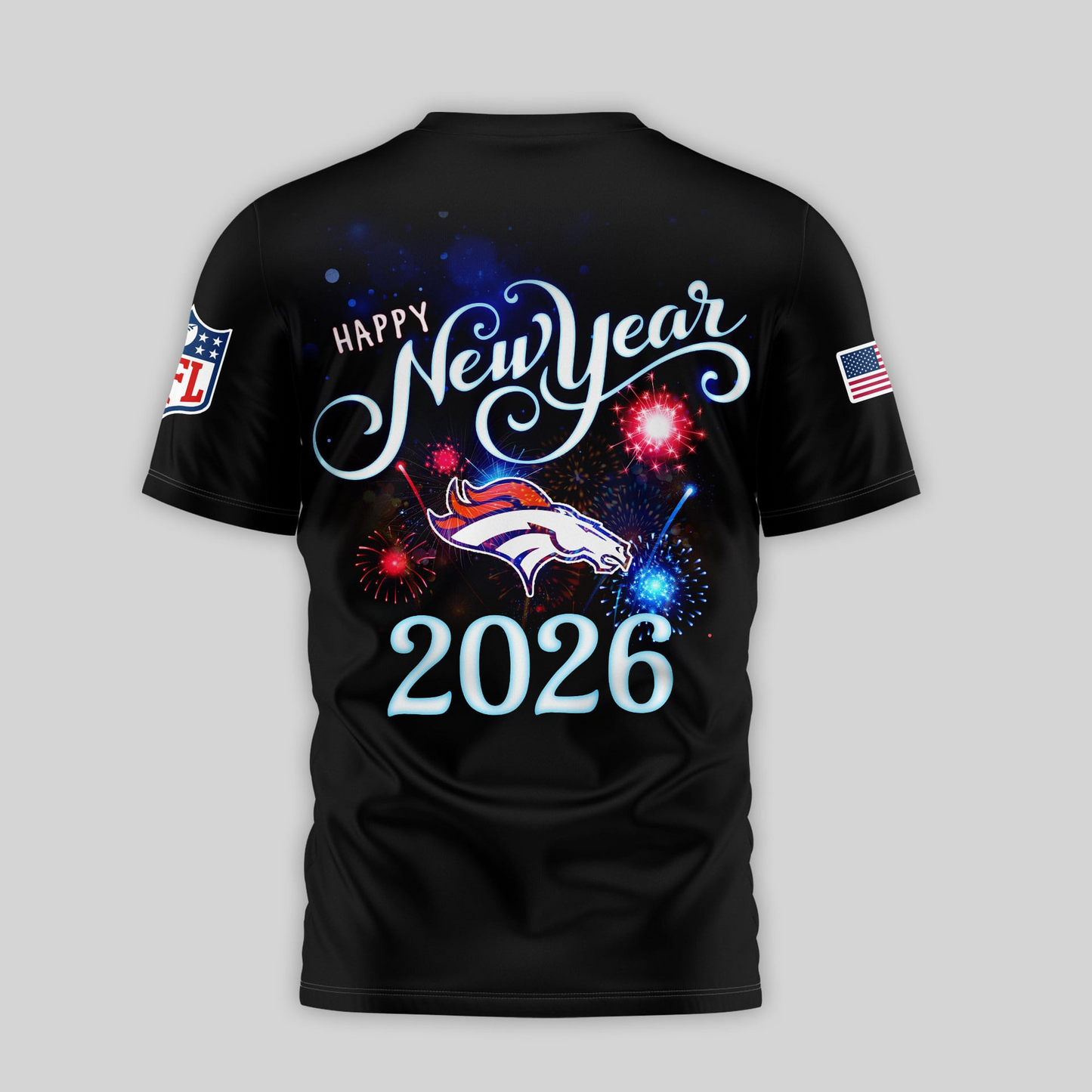 DB Premium NFL Happy New Year 2026 3D Shirt DDT 291125 NTL 1