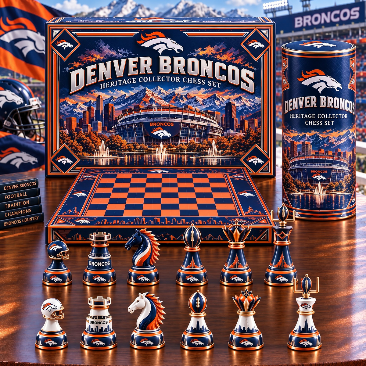 DB x Premium NFL Chess Set Collections