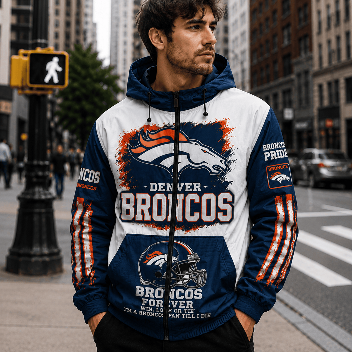 DB x Premium NFL Unisex Windbreaker Jacket Gift For Fan - Limited Edition