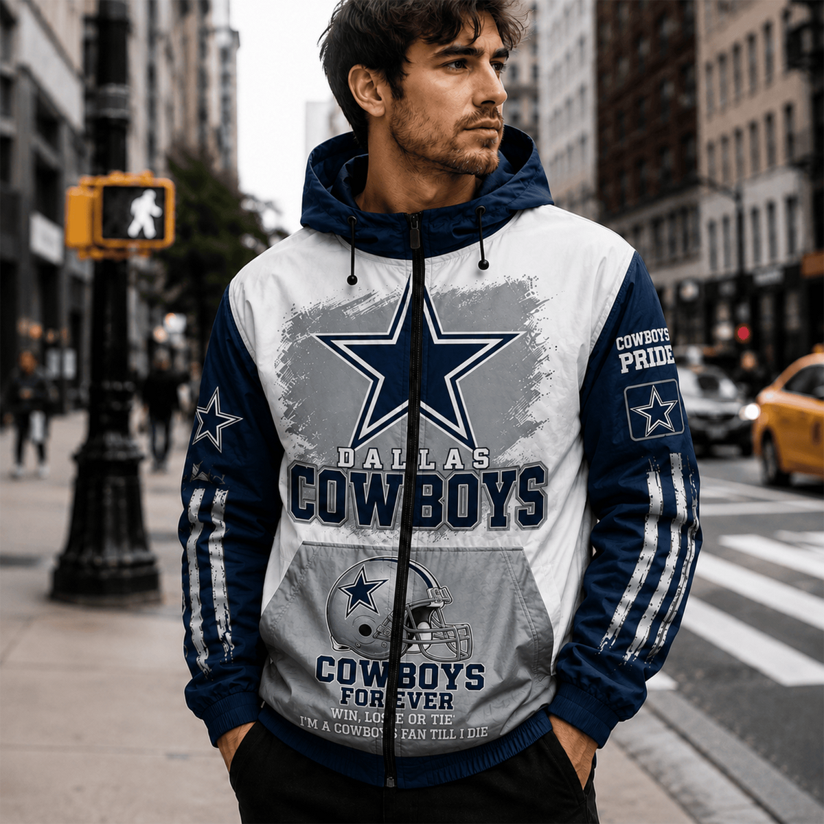 DC x Premium NFL Unisex Windbreaker Jacket Gift For Fan - Limited Edition