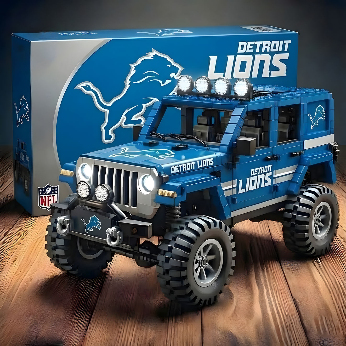 DET X NFL Series Guardian Off-Road Vehicle Model Toy V1 NAK NHT