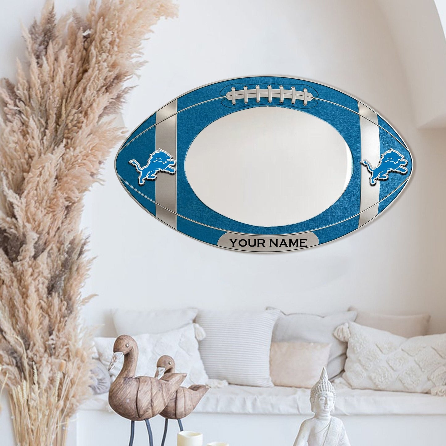 DL Custom NFL Wall Mirror Decor For Fan DDT CTND