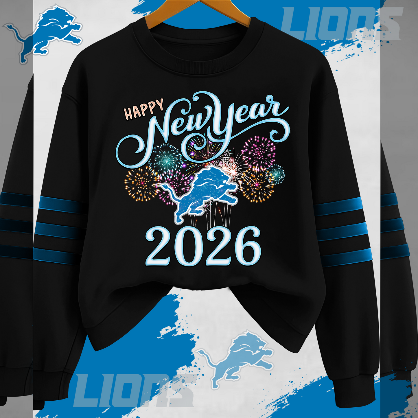 DL Premium NFL Happy New Year 2026 Sweatshirt DDT CTND