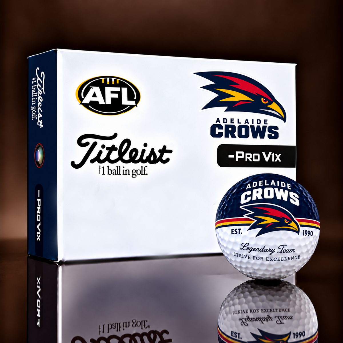 Exclusive AFL x AC Legendary Team Golf Ball
