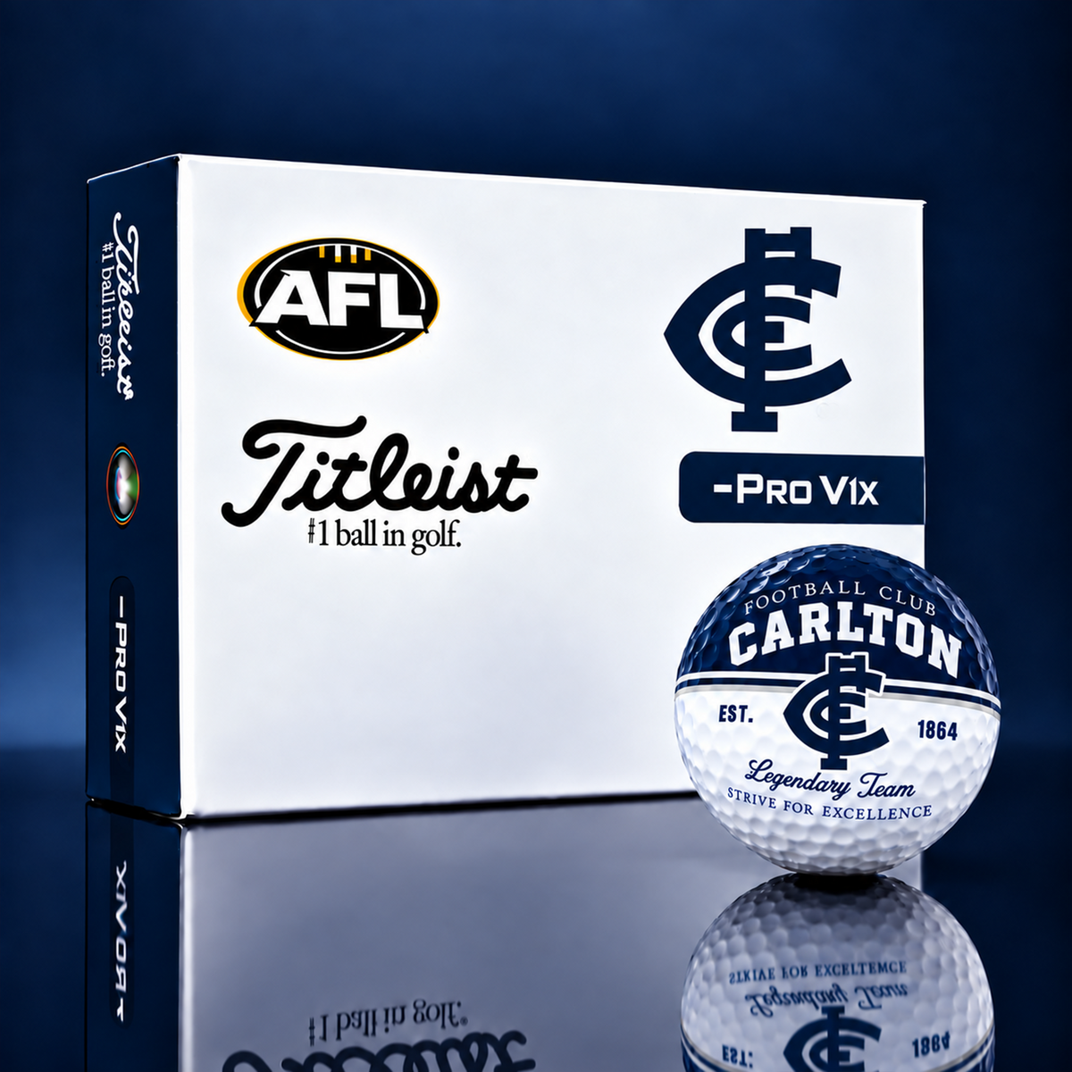 Exclusive AFL x FCC Legendary Team Golf Ball