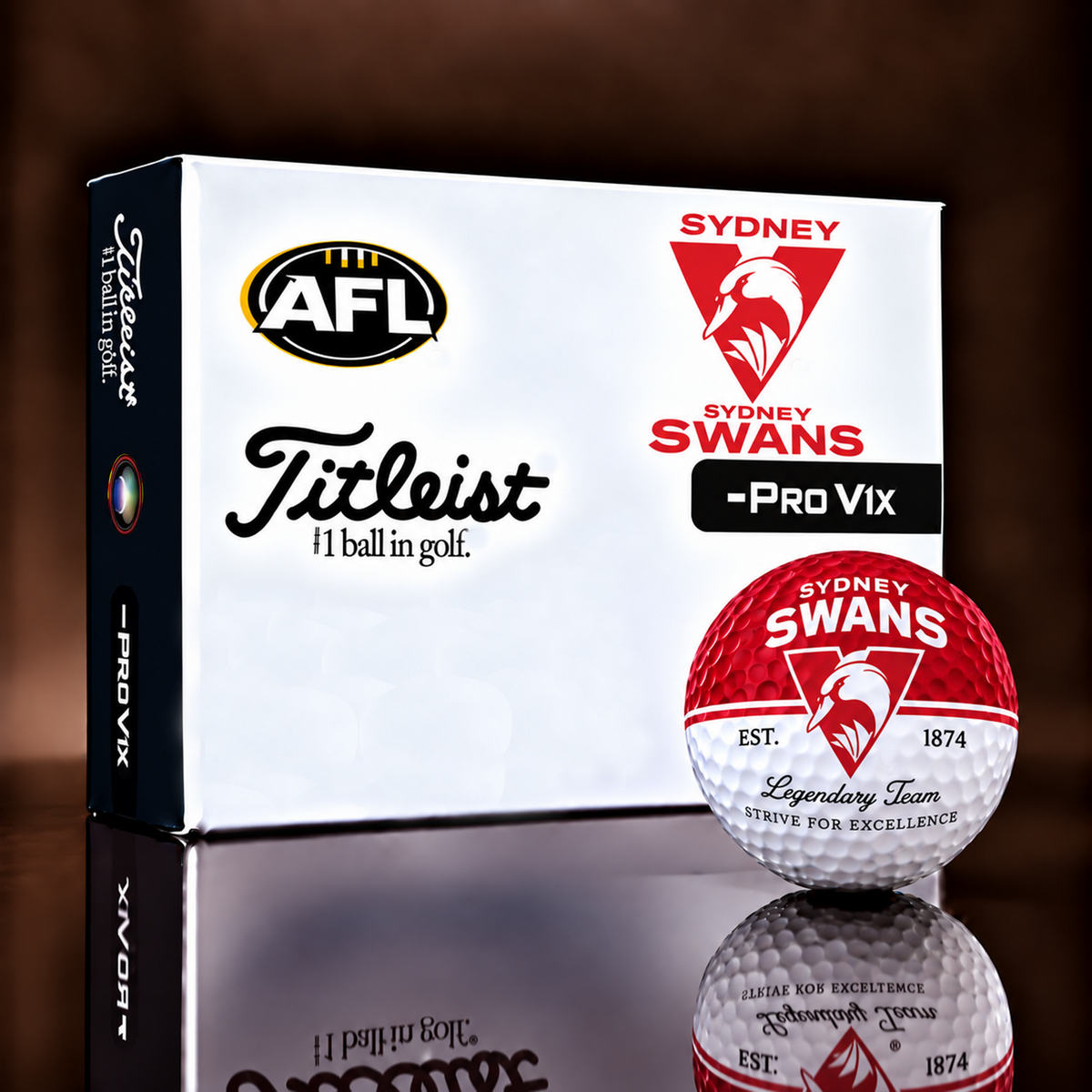 Exclusive AFL x SS Legendary Team Golf Ball