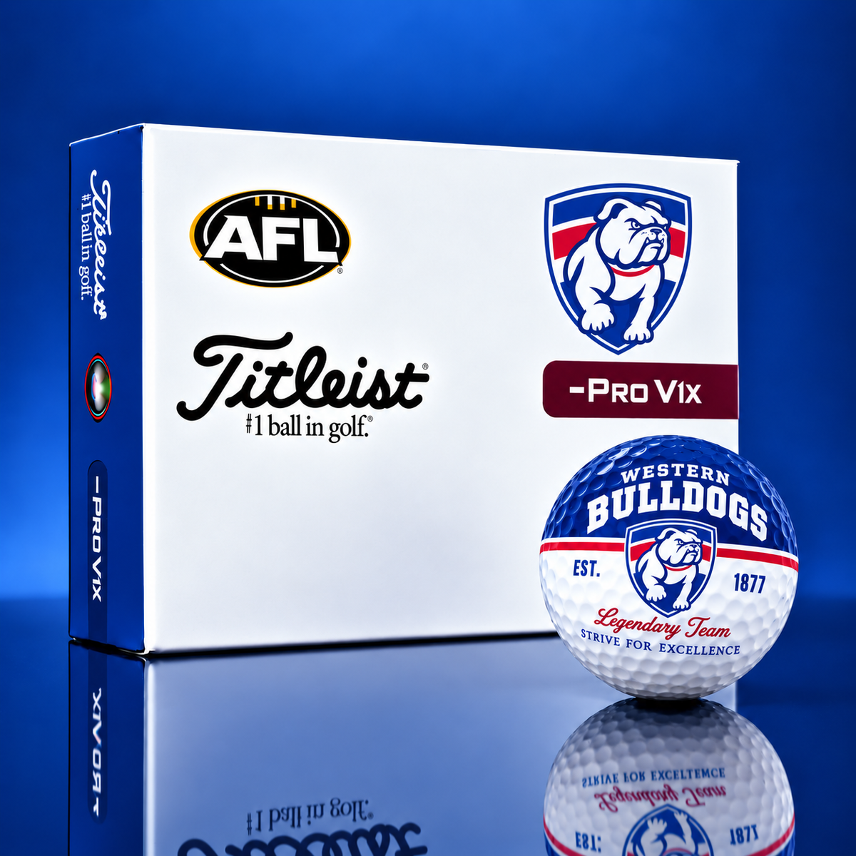 Exclusive AFL x WB Legendary Team Golf Ball