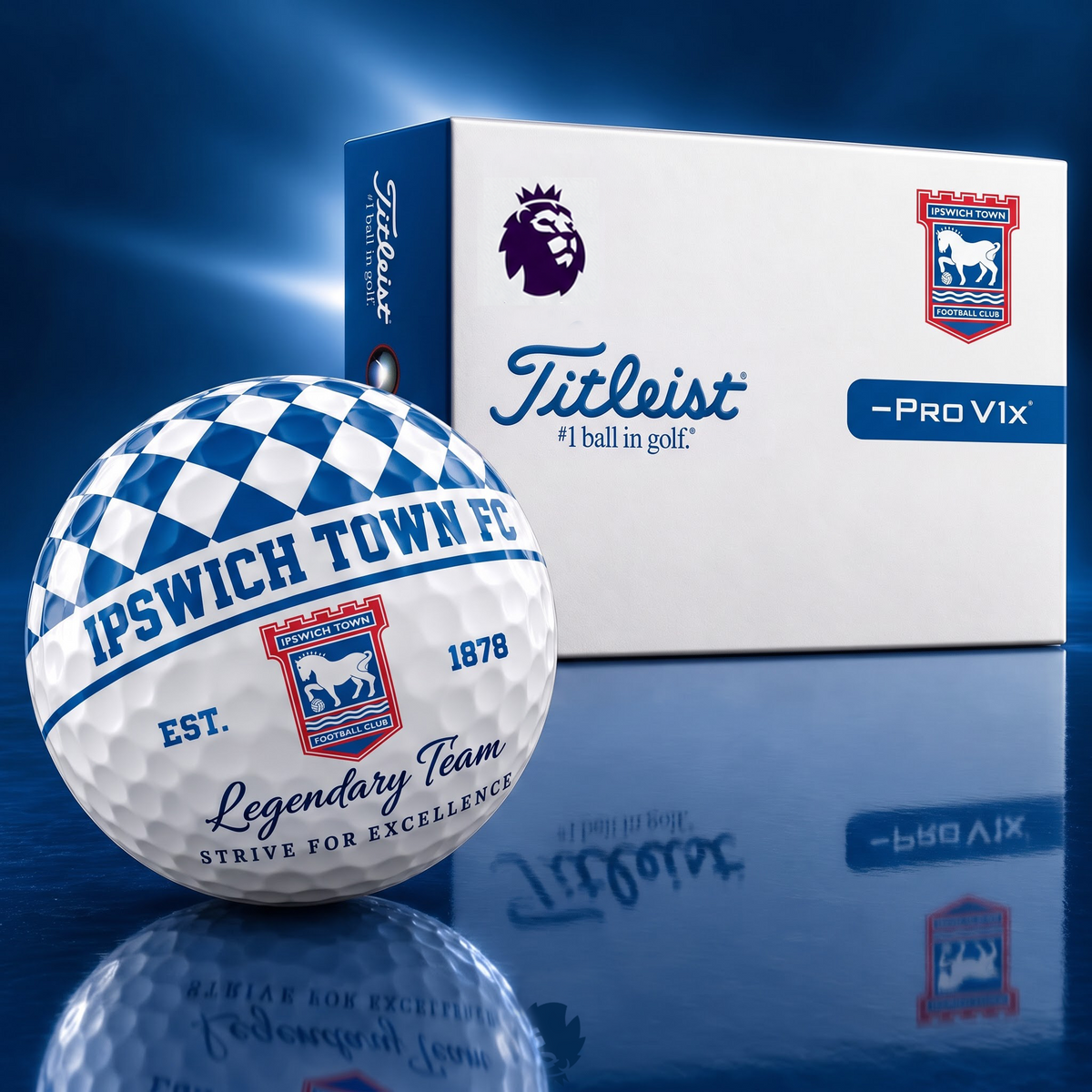 Exclusive EPL x IPS Legendary Team V6 Golf Ball