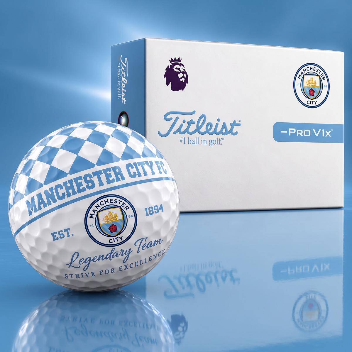 Exclusive EPL x MC Legendary Team V6 Golf Ball