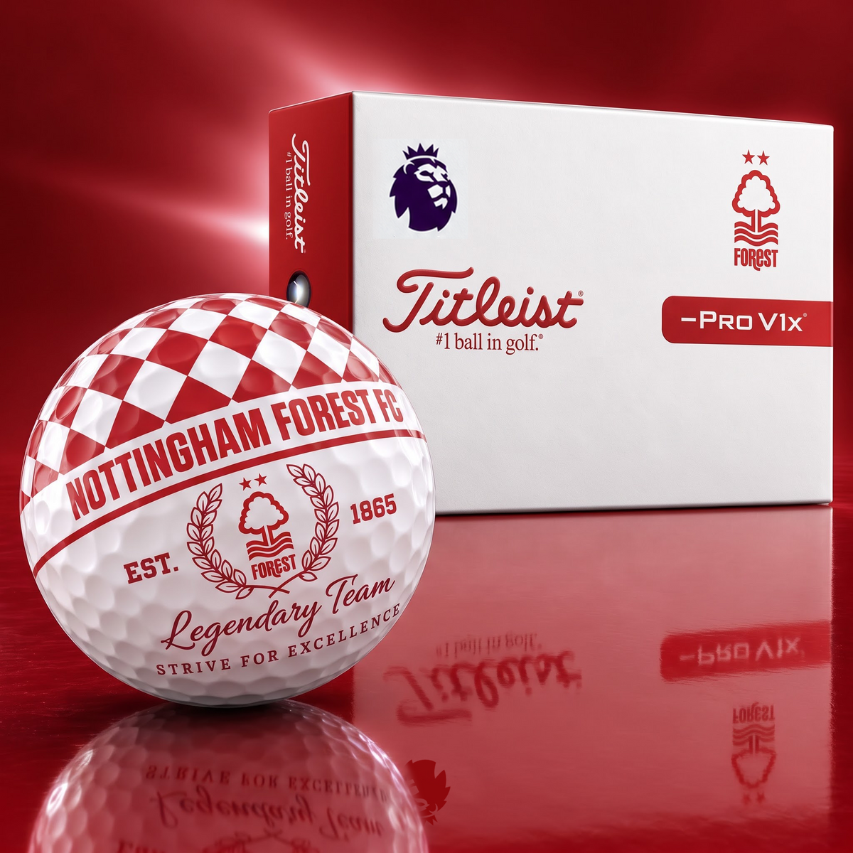 Exclusive EPL x NOT Legendary Team V6 Golf Ball