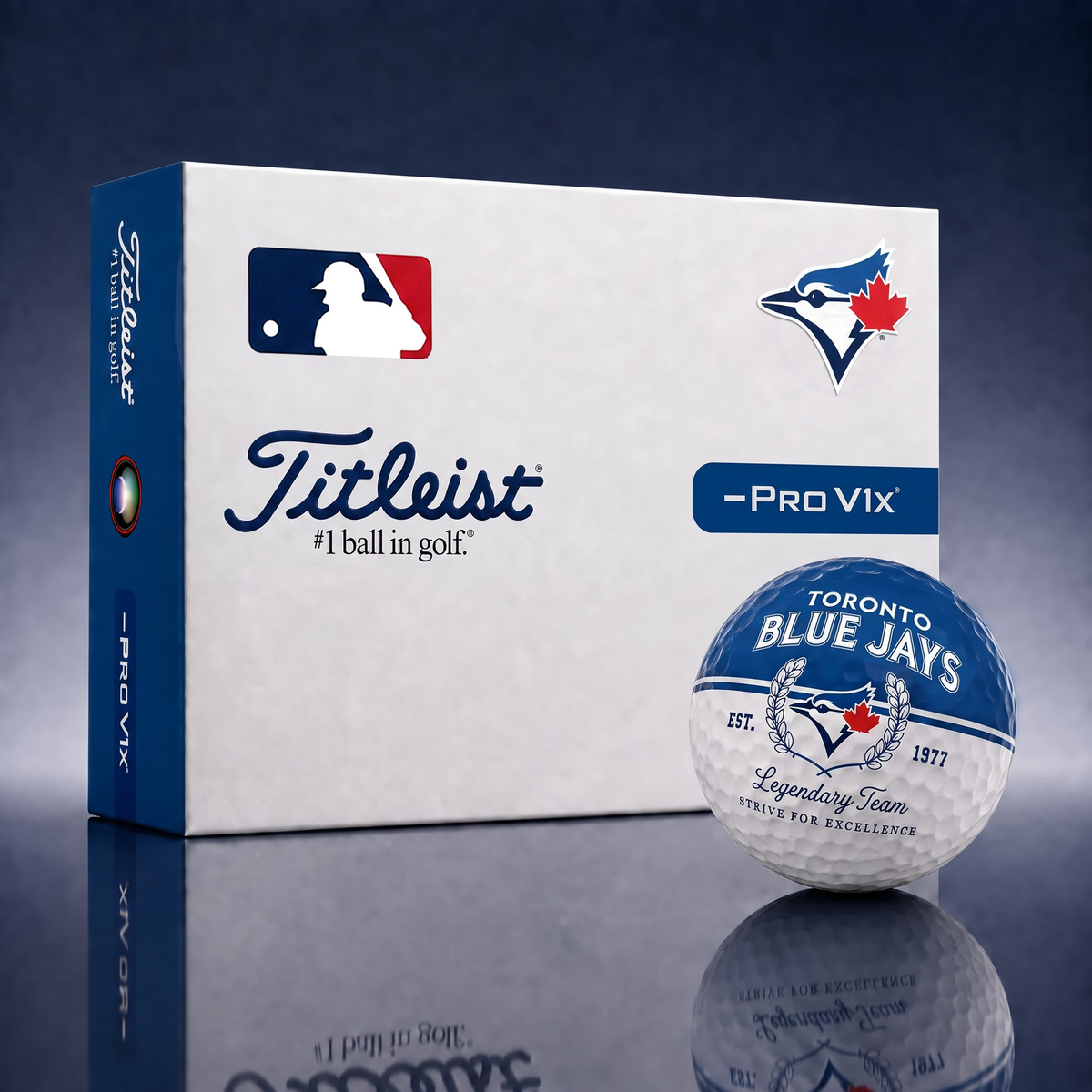 Exclusive MLB x TOR Legendary Team Golf Ball