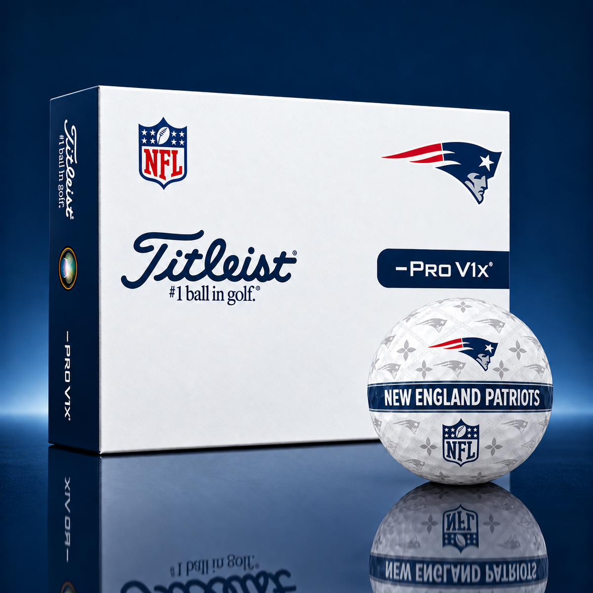 Exclusive NFL x NE Pattern Golf Ball