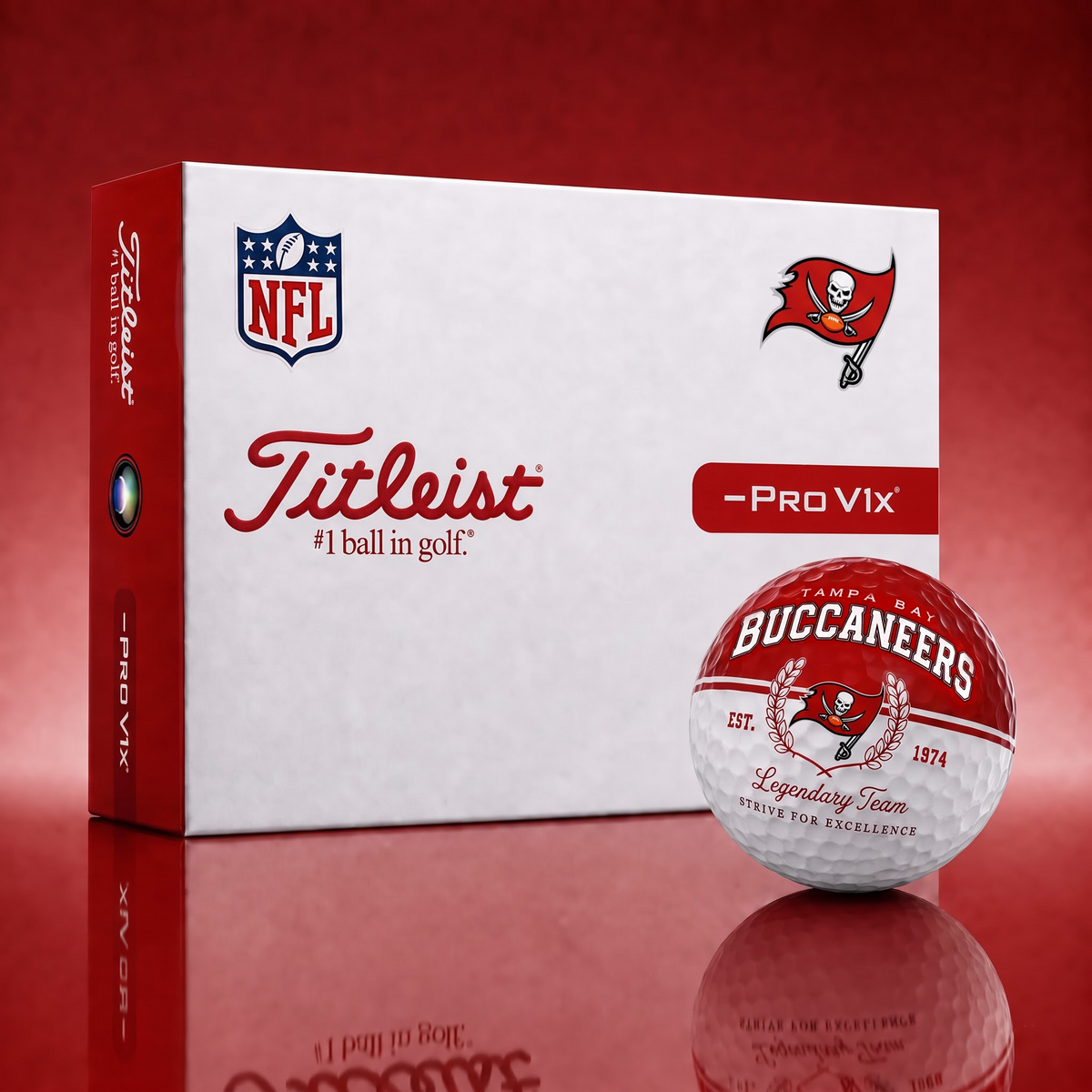 Exclusive NFL x TB Legendary Team Golf Ball
