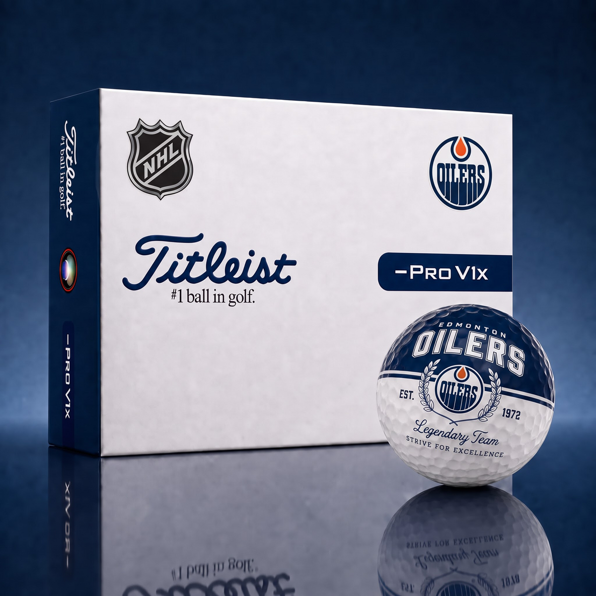 Exclusive NHL x EDM Legendary Team Golf Ball
