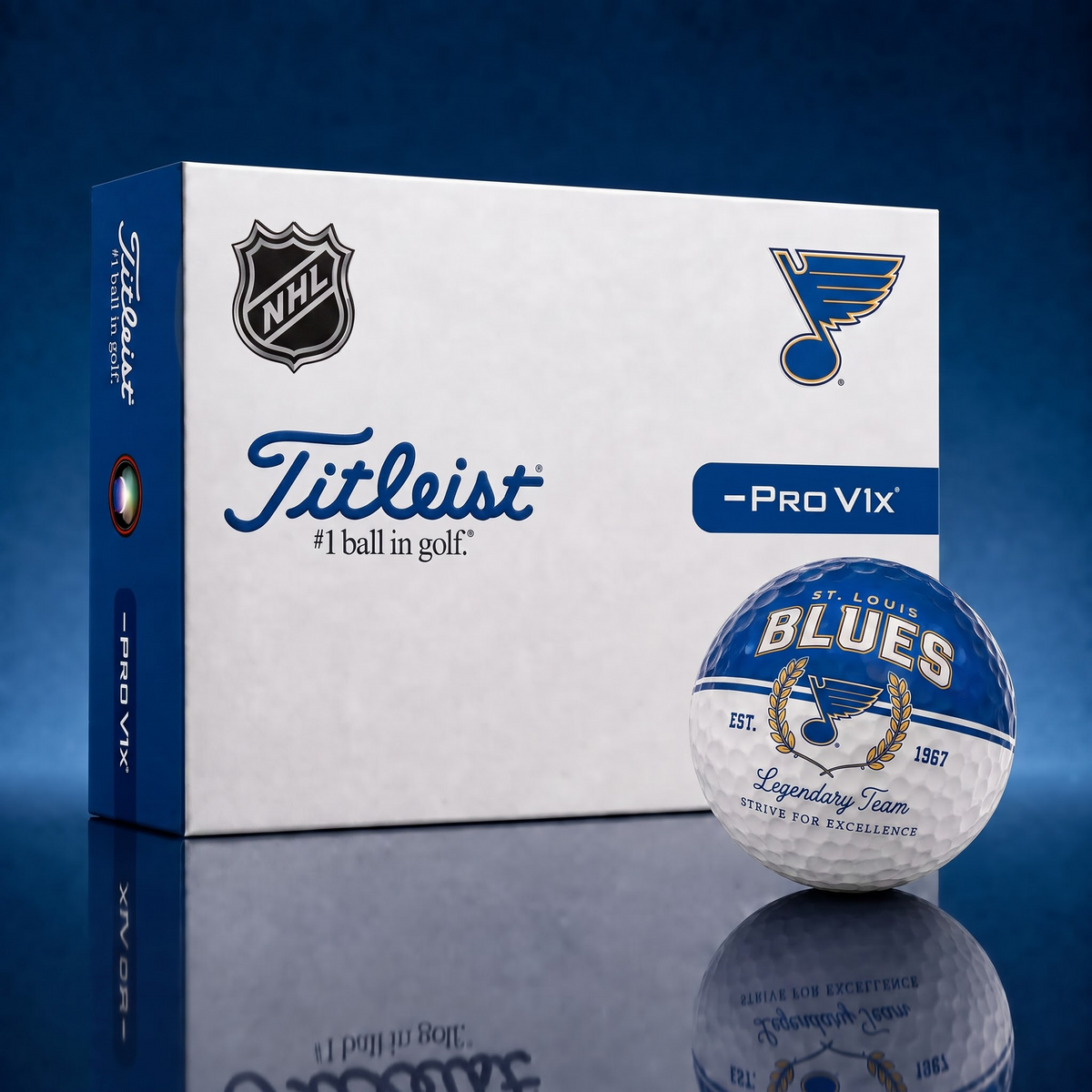 Exclusive NHL x STL Legendary Team Golf Ball
