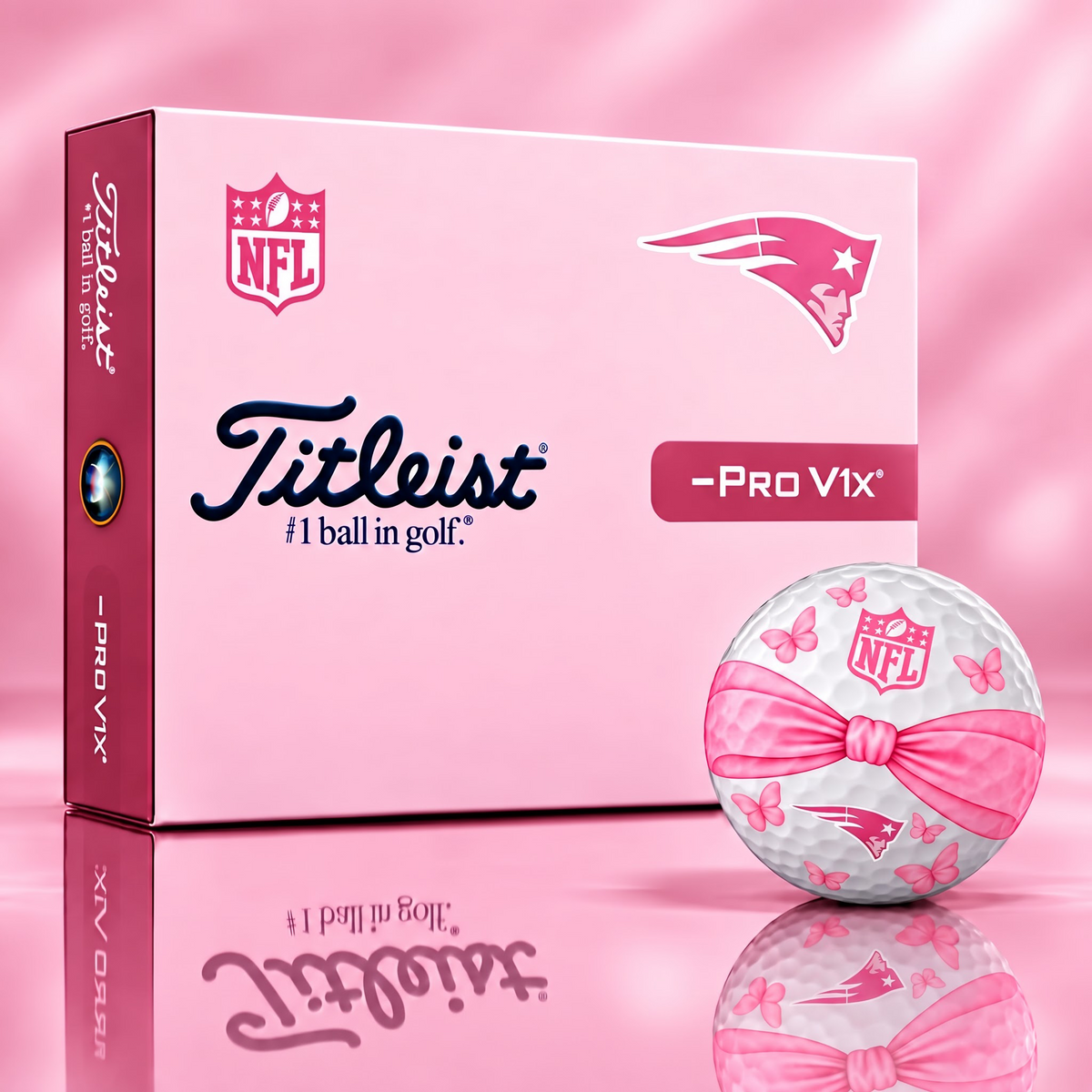 Exclusively for Women NFL x NE Golf Ball