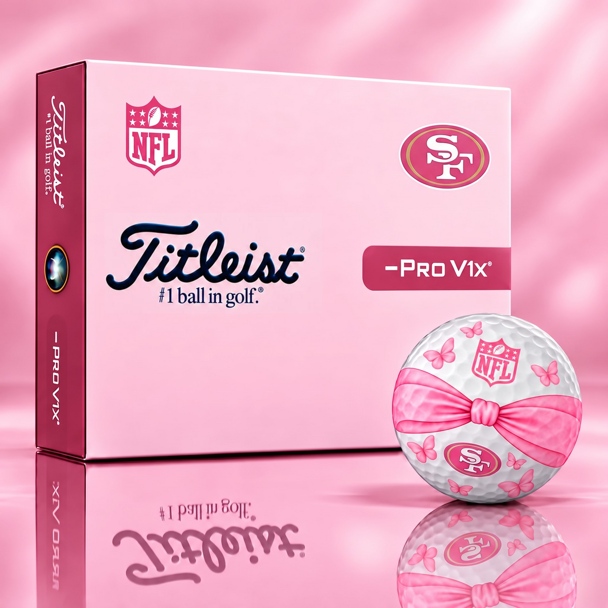 Exclusively for Women NFL x SF Golf Ball