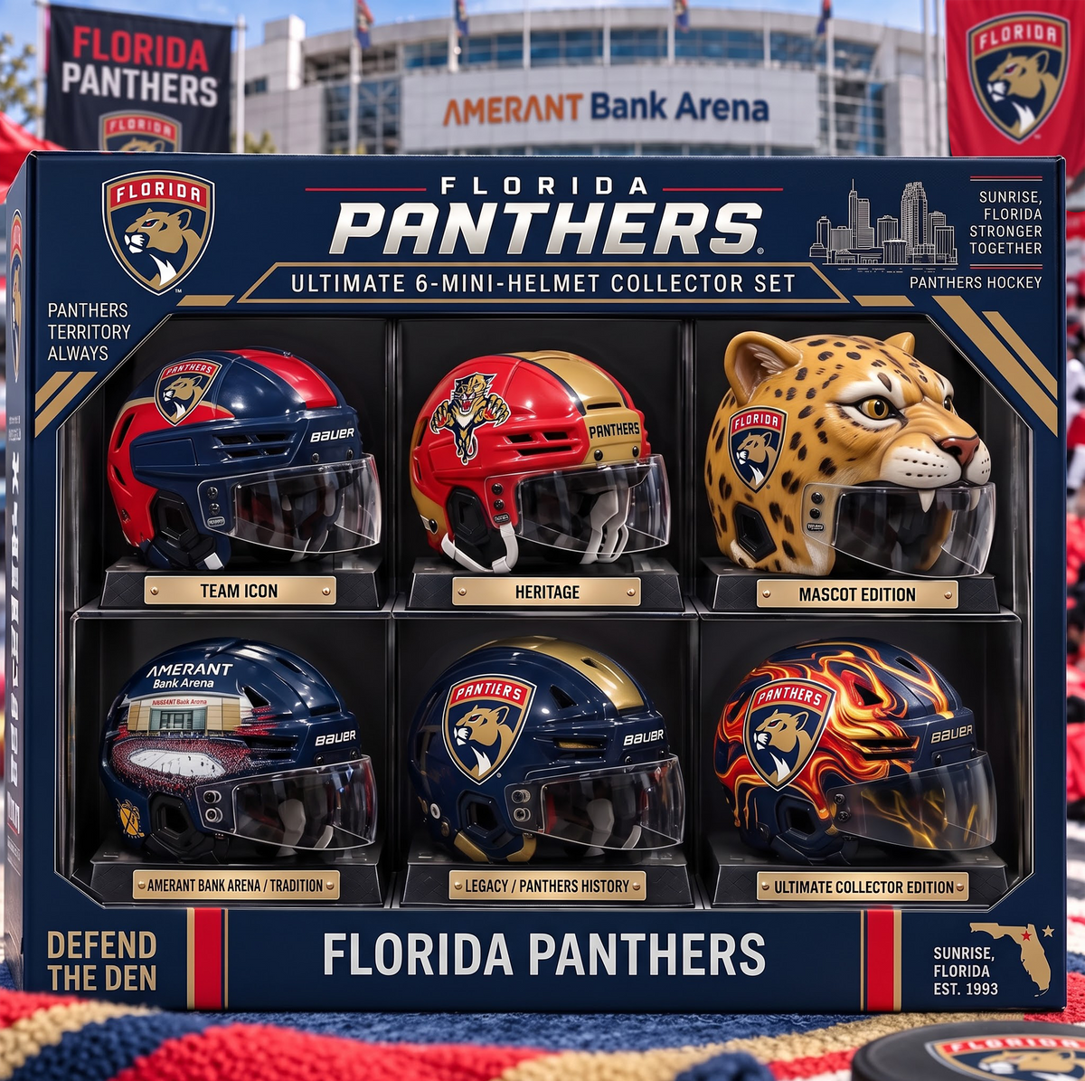 FP x Premium NHL Mini Helmet Collection