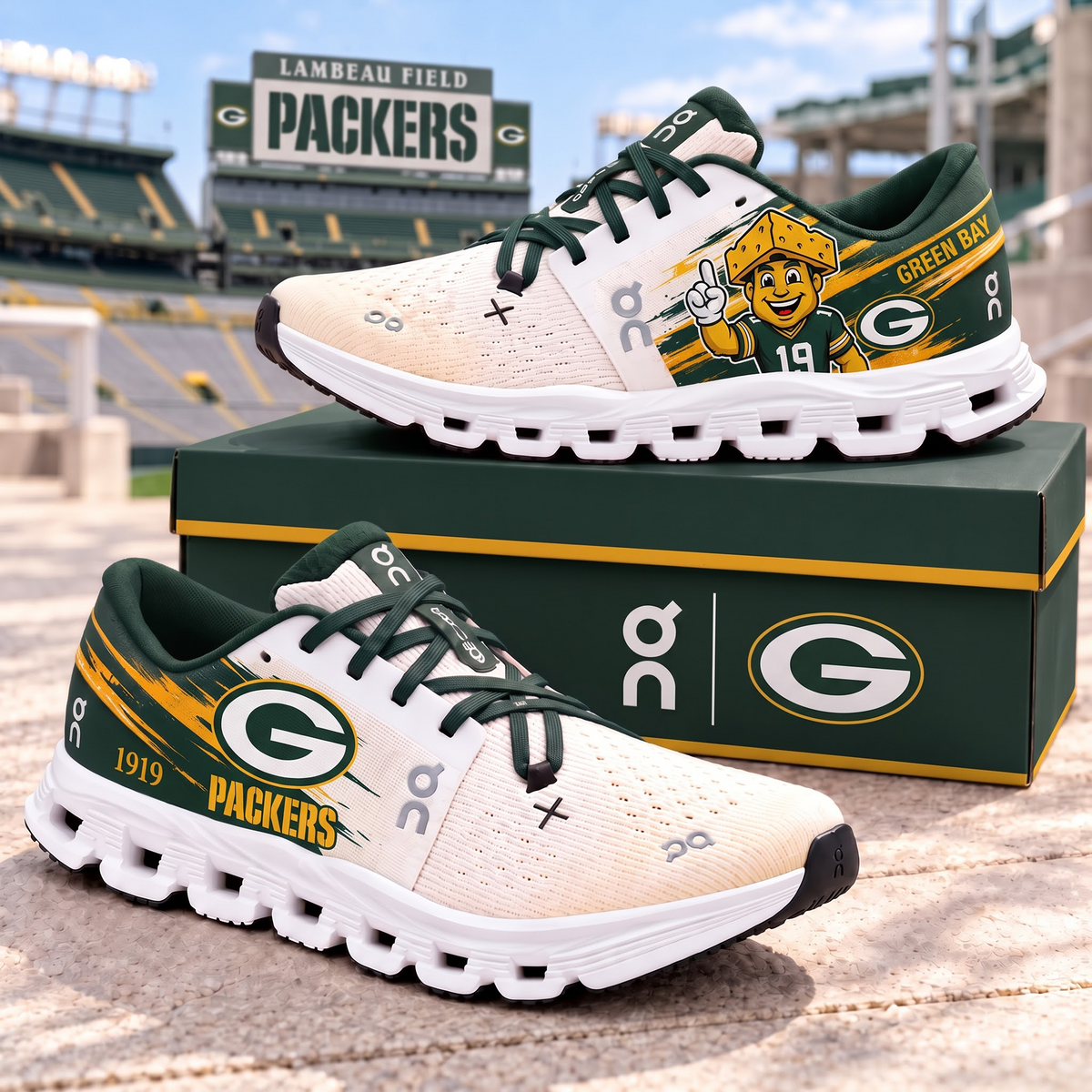 GB X Premium NFL Monochrome Sneakers