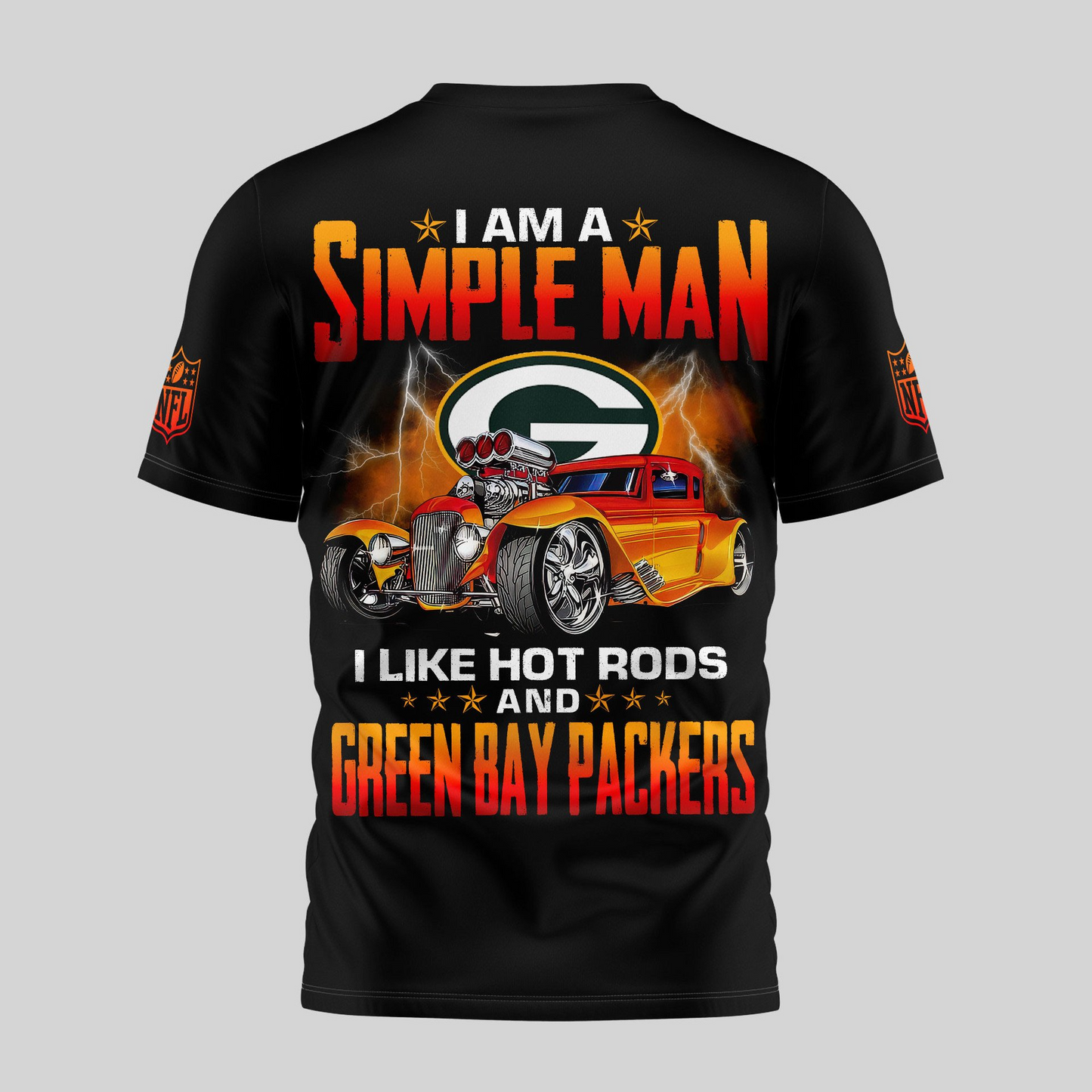 GBP Premium NFL Hot Rods 3D Shirt DDT HLPHUONG