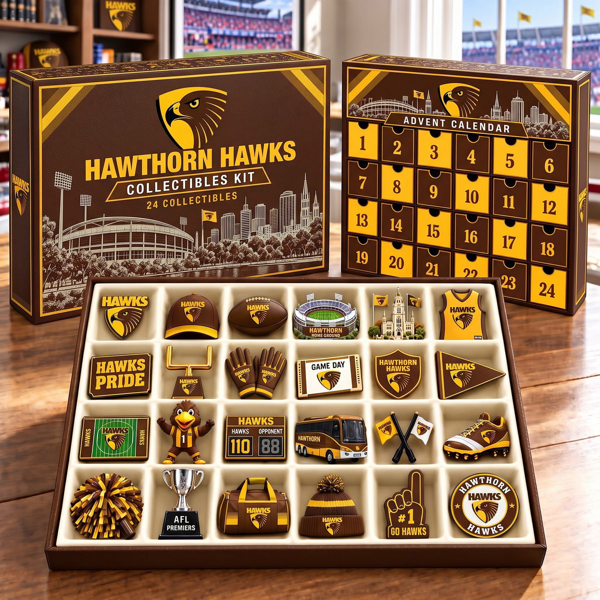 HAW x Premium AFL Team Christmas Advent Calendar