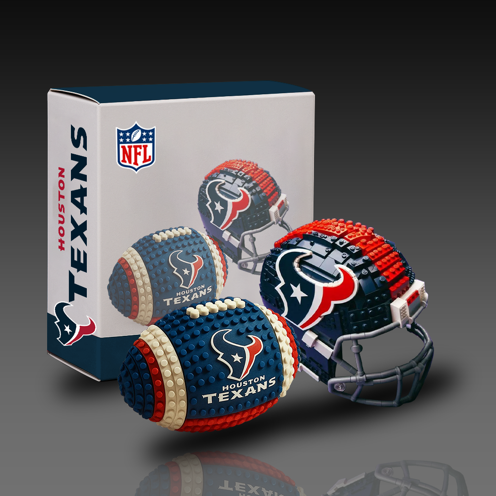 HT x NFL Team Ball & Helmets Building Block Football Set DDT CTND